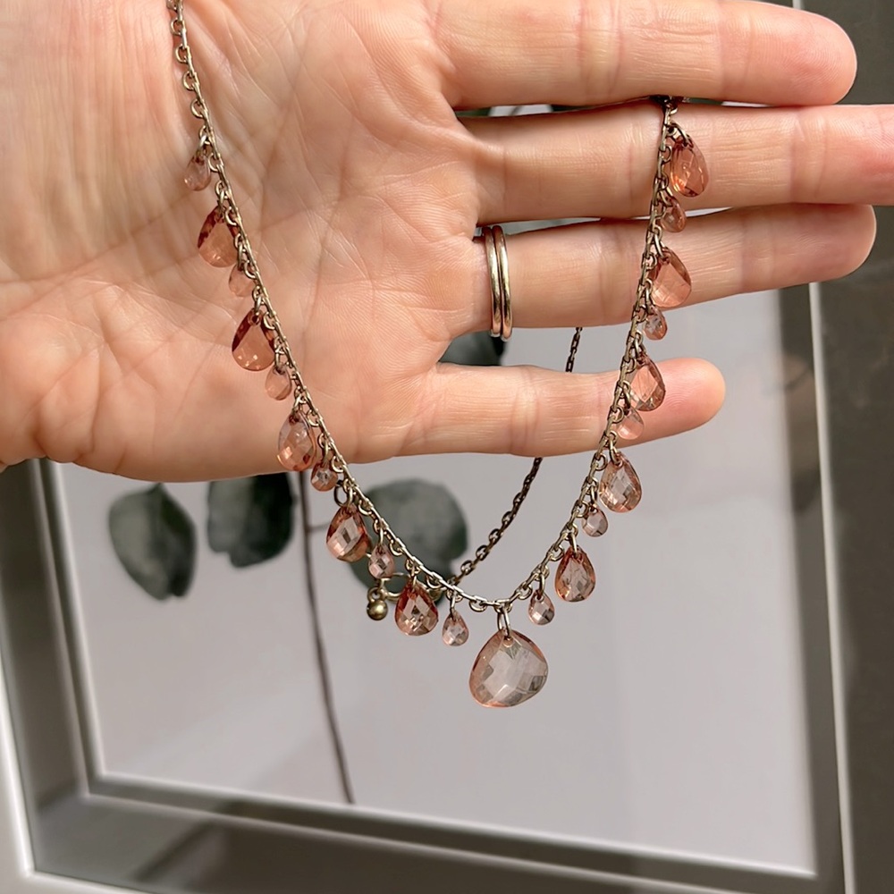 Necklace and earring set boho